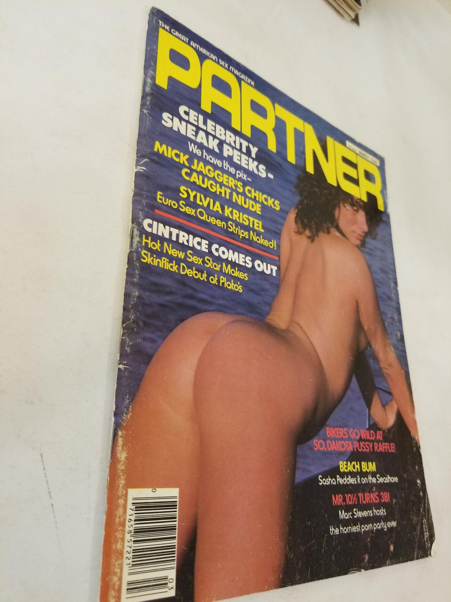 Partner March 1982 - Sylvia Kristel, Cintrice - Vintage Adult Magazine –  Discreet Retail