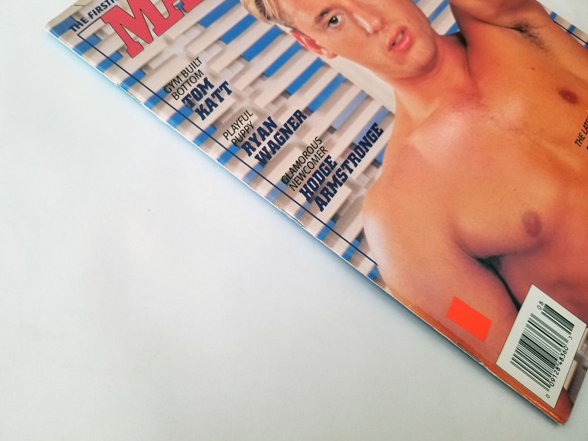 Manshots August 1997 -Tom Katt, Ryan Wagner, Hodge Armstronge-Gay Adul –  Discreet Retail