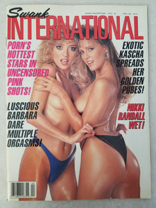 Swank International April 1991 - Barbara Dare - Vintage Adult Magazine