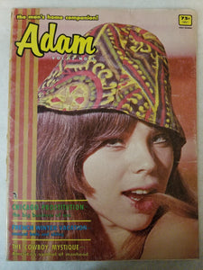 Adam Vol. 12 No. 3 March 1968 - Chicago, French, Cowboy - Vintage Adult Magazine