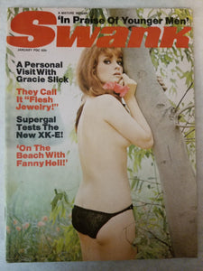 Swank January 1968 - A Mature Woman, Younger Men - Vintage Adult Magazine