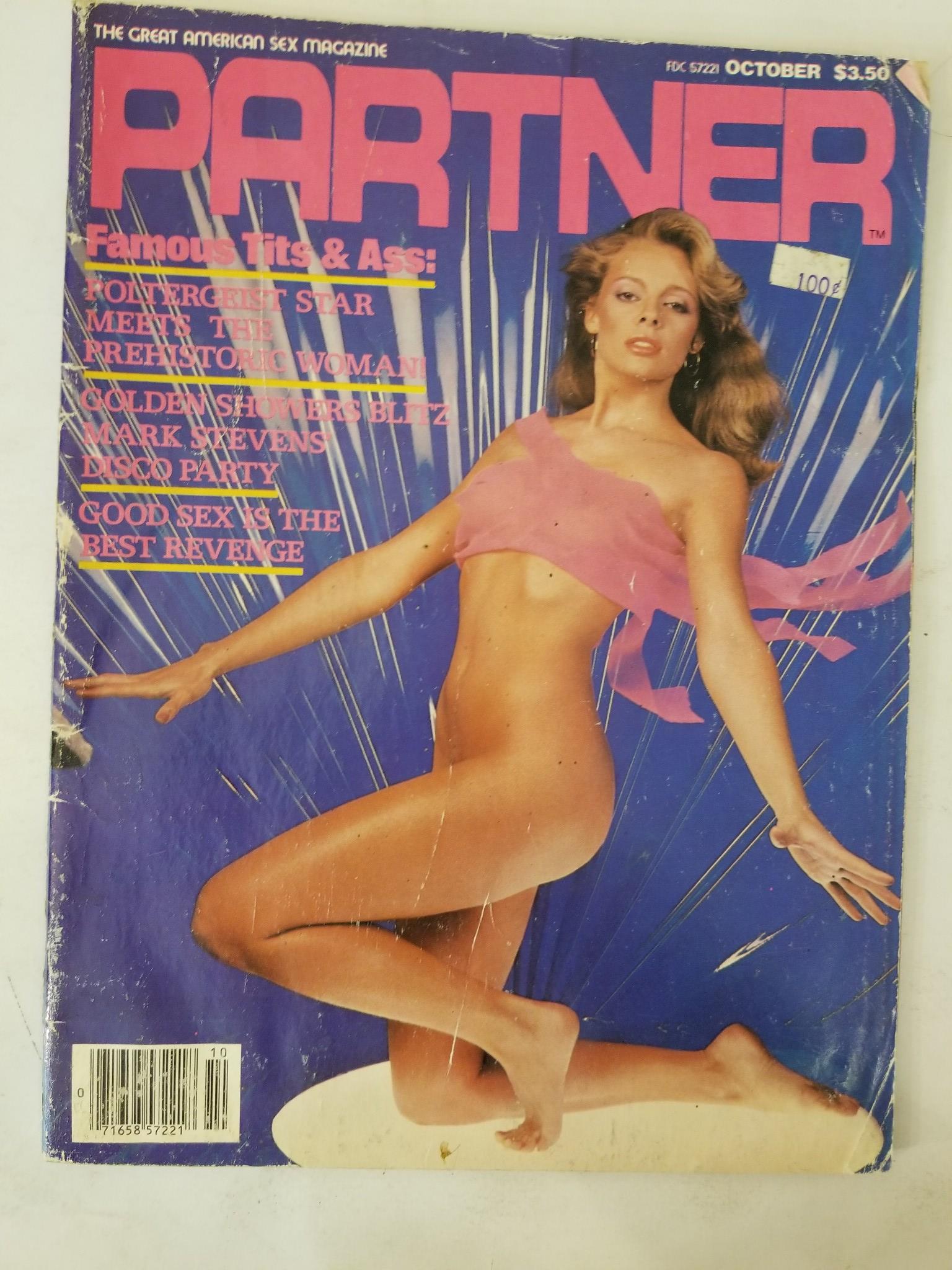 Partner October 1982 - Famous Tits & Ass - Vintage Adult Magazine –  Discreet Retail