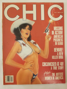 Chic July 1982 - New Killer Drug, Circumcised At 40, Gail Palmer- Adult Magazine