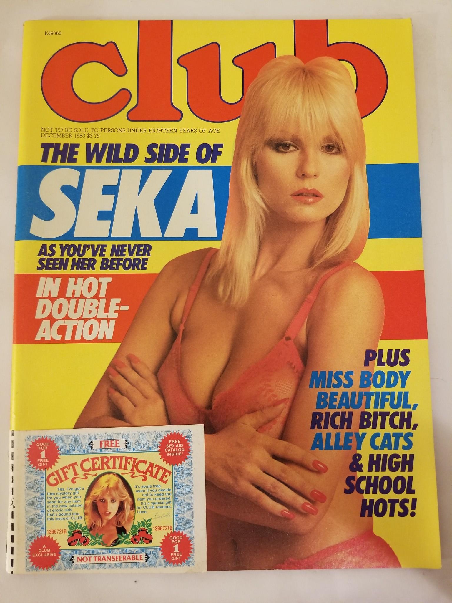 Club December 1983 - Seka, Alley Cats, Fat Sally - Large Format Adult –  Discreet Retail