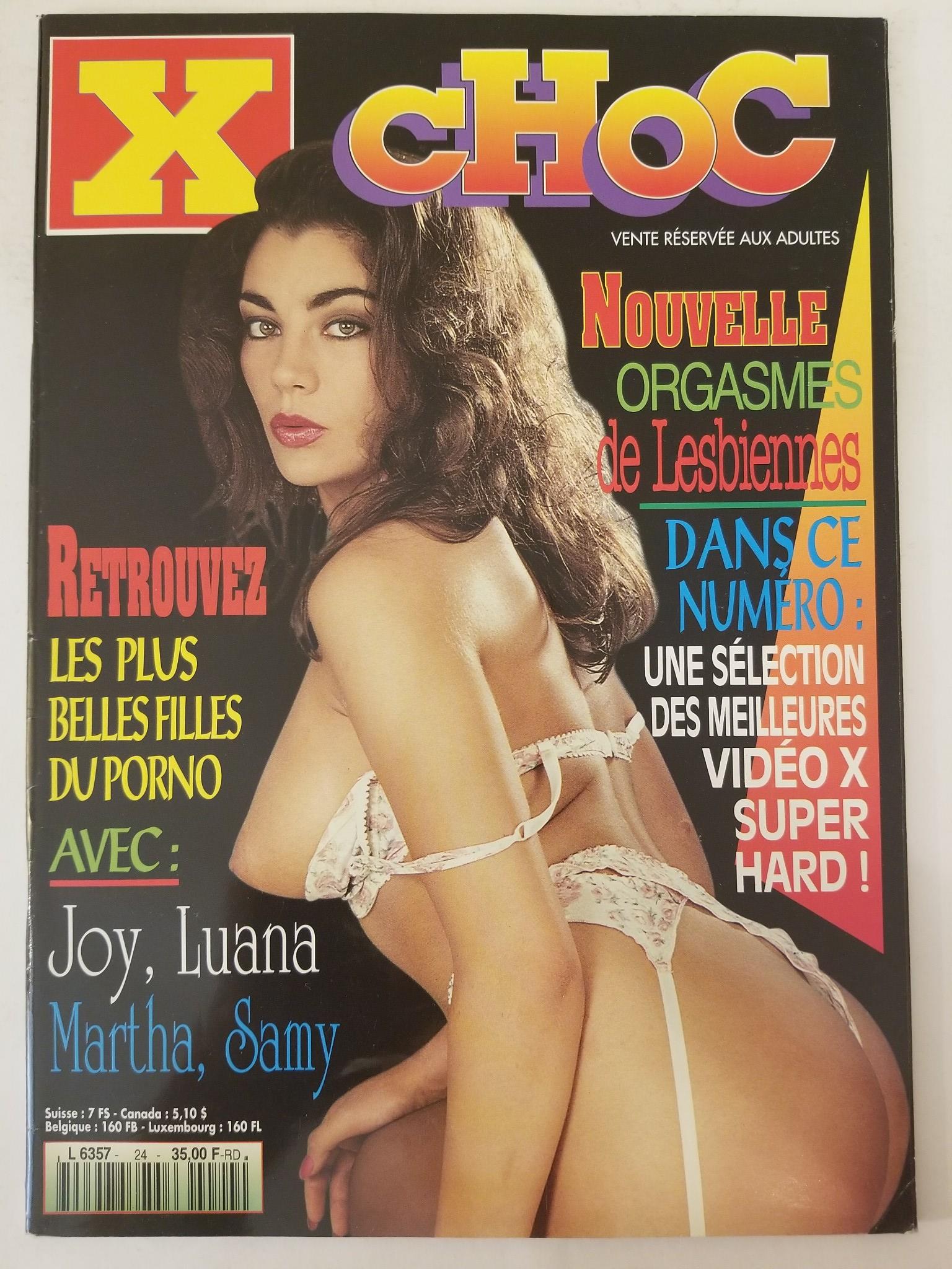 X Choc - Joy, Luana, Martha, Samy - Foreign Tall Format Adult Magazine –  Discreet Retail