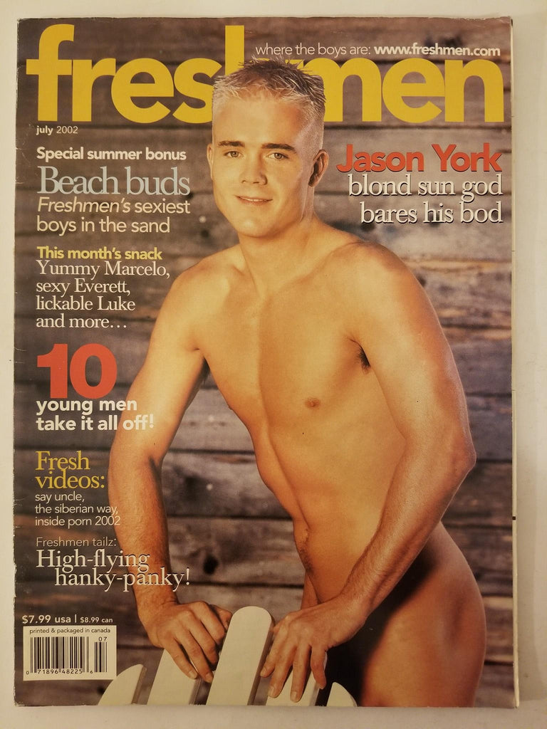 Freshmen July 2002 - Jason York, Everett Roth, Luke Dean - Gay Adult M –  Discreet Retail