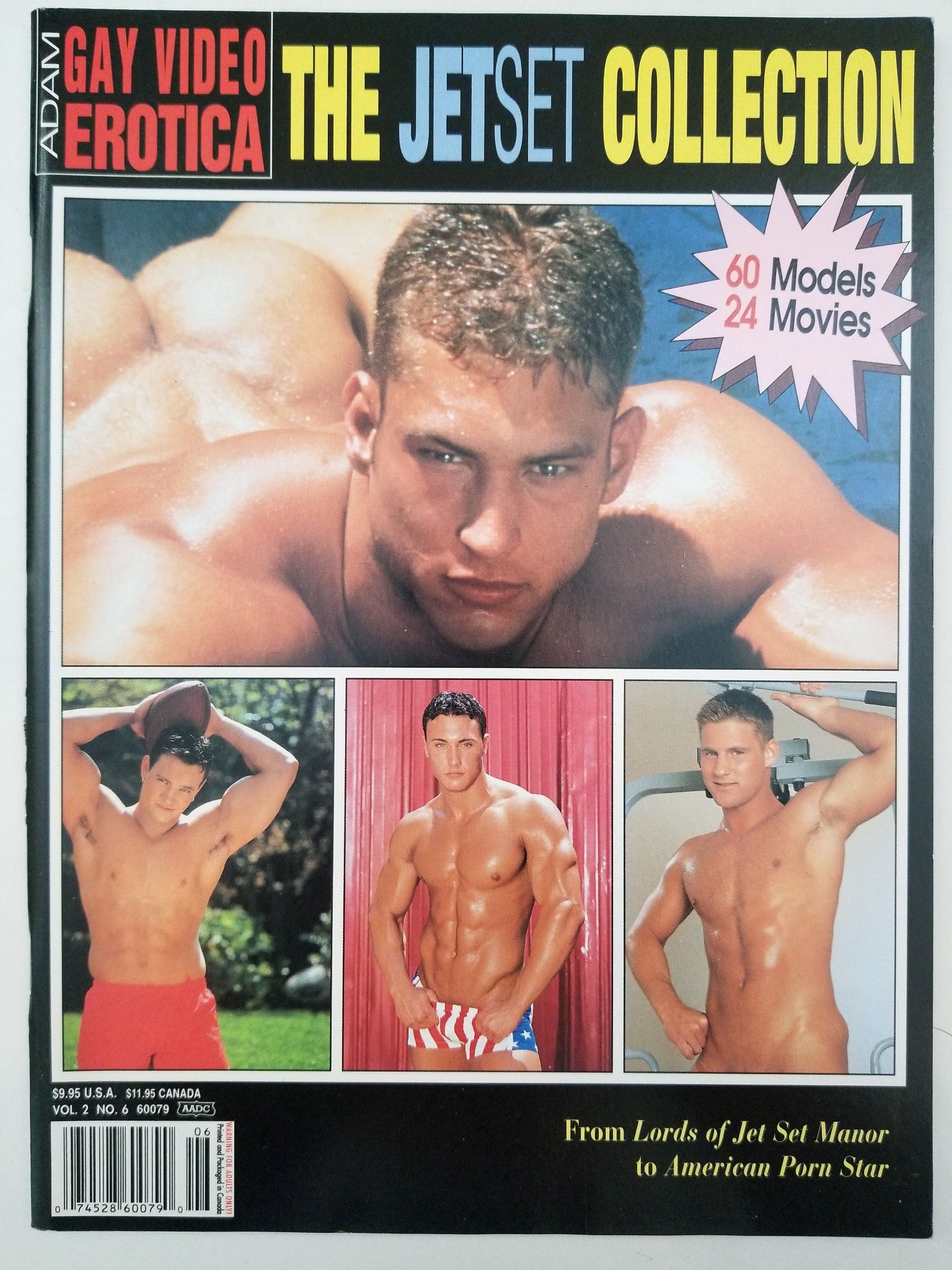 Adam Gay Video Erotica The Jetset Collection Vol. 2 No. 6 - Gay Adult –  Discreet Retail