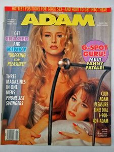 Adam Vol. 37 No. 3 - Katrine, Christie, Fanny Fatale - Adult Magazine