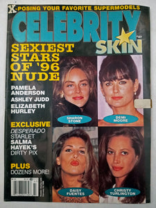 Celebrity Skin #47 - Salma Hayek, Pamela Anderson, Demi Moore - Adult Magazine