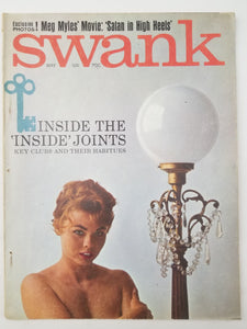 Swank May 1962 Vol 9 No 2 - Meg Myles, Satan In Heels - Vintage  Adult Magazine