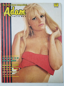 Adam Vol. 12 No. 2 February 1968 - Part Time Virgins  - Vintage Adult Magazine