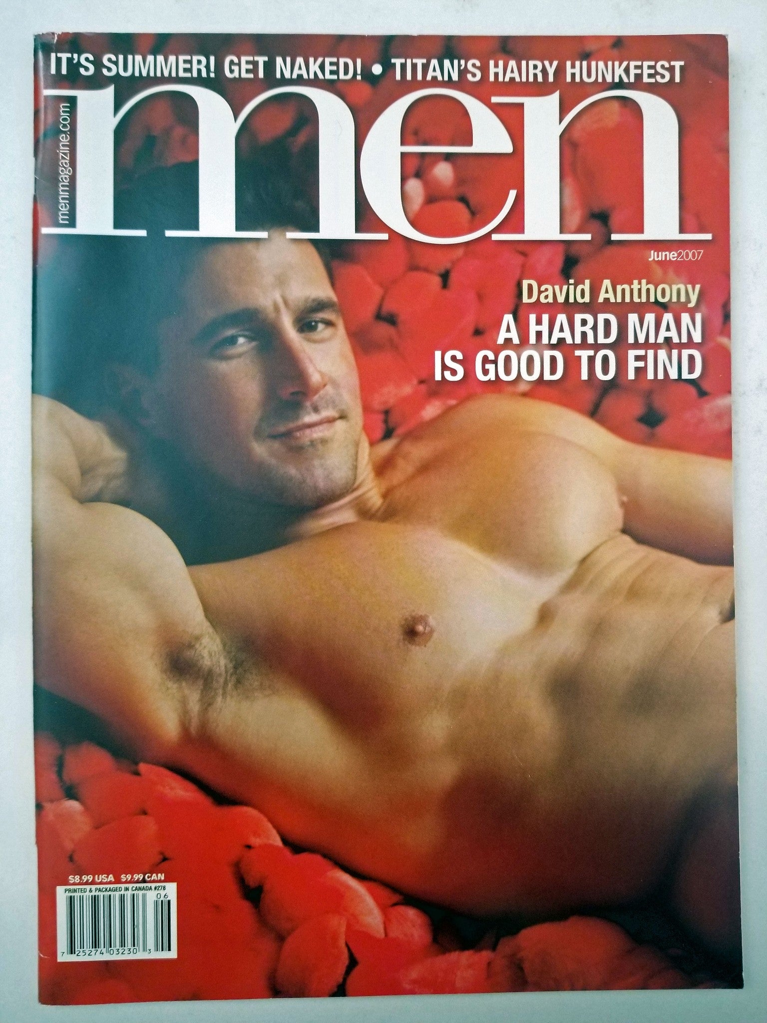 Men June 2007 - David Anthony, Tommy Blade, Justin Wells - Gay Adult M –  Discreet Retail