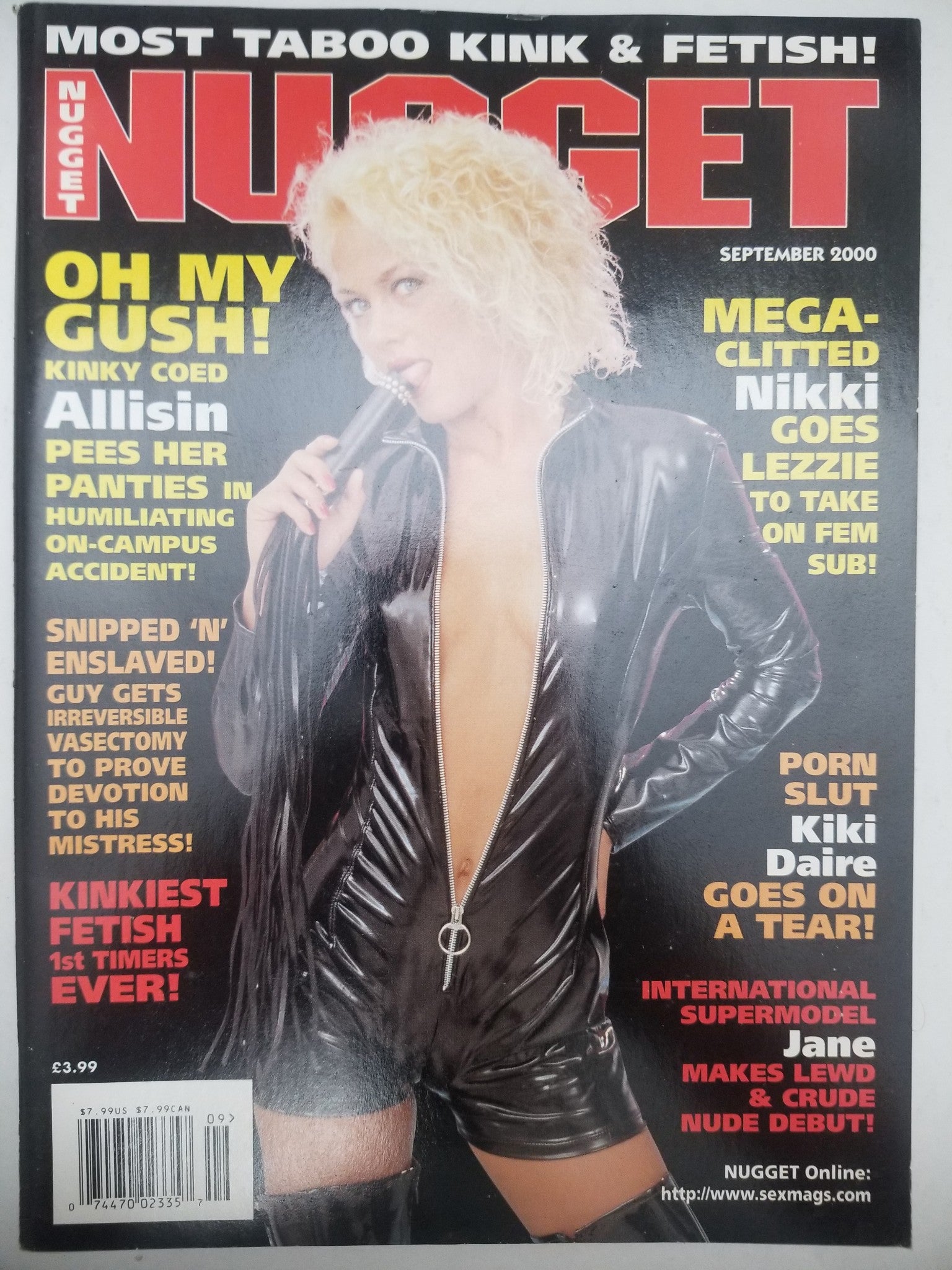 Nugget September 2000 - Adult Magazine – Discreet Retail