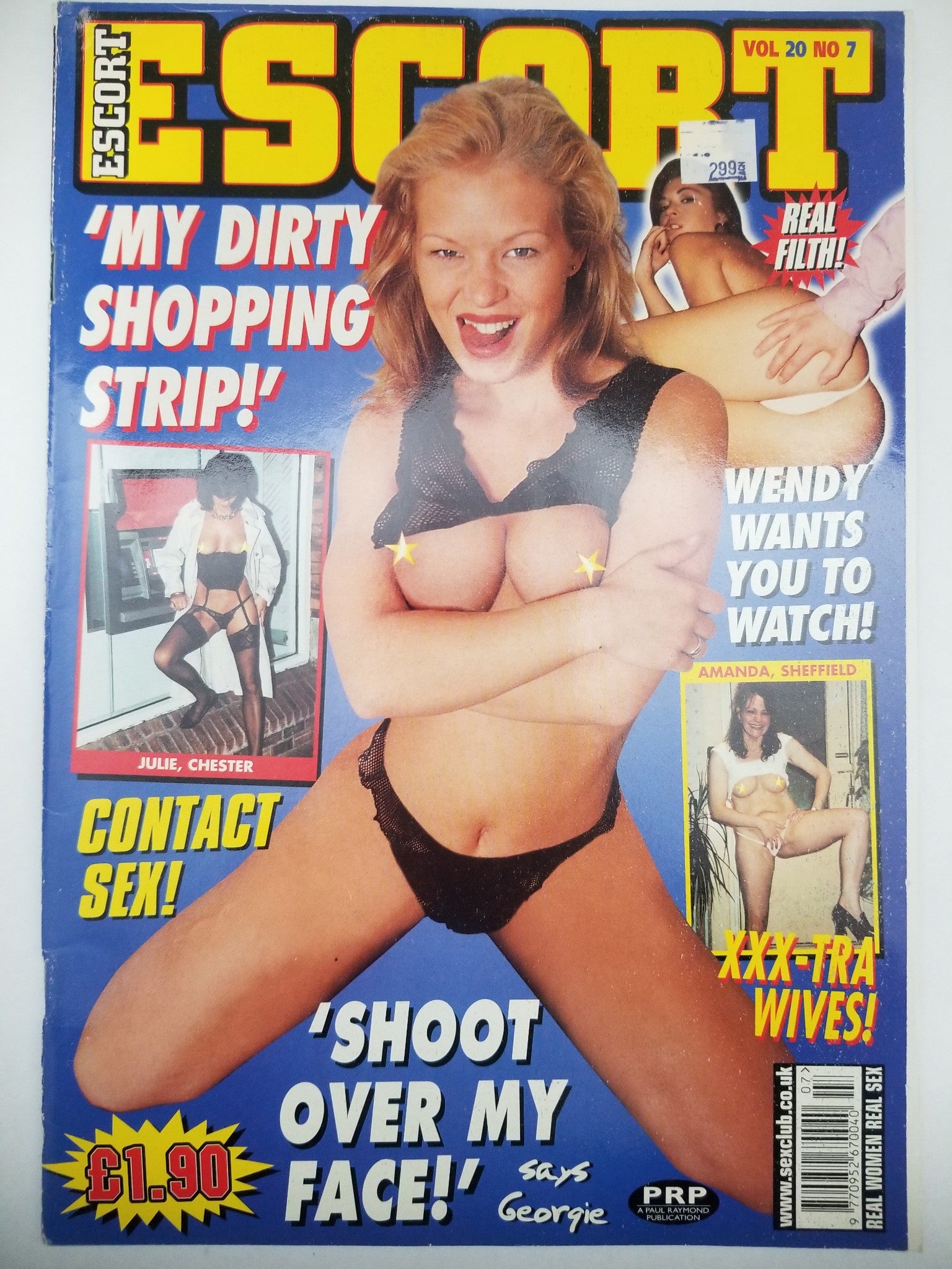 Escort Vol. 20 No. 7 2000 - Tall Format Adult Magazine – Discreet Retail