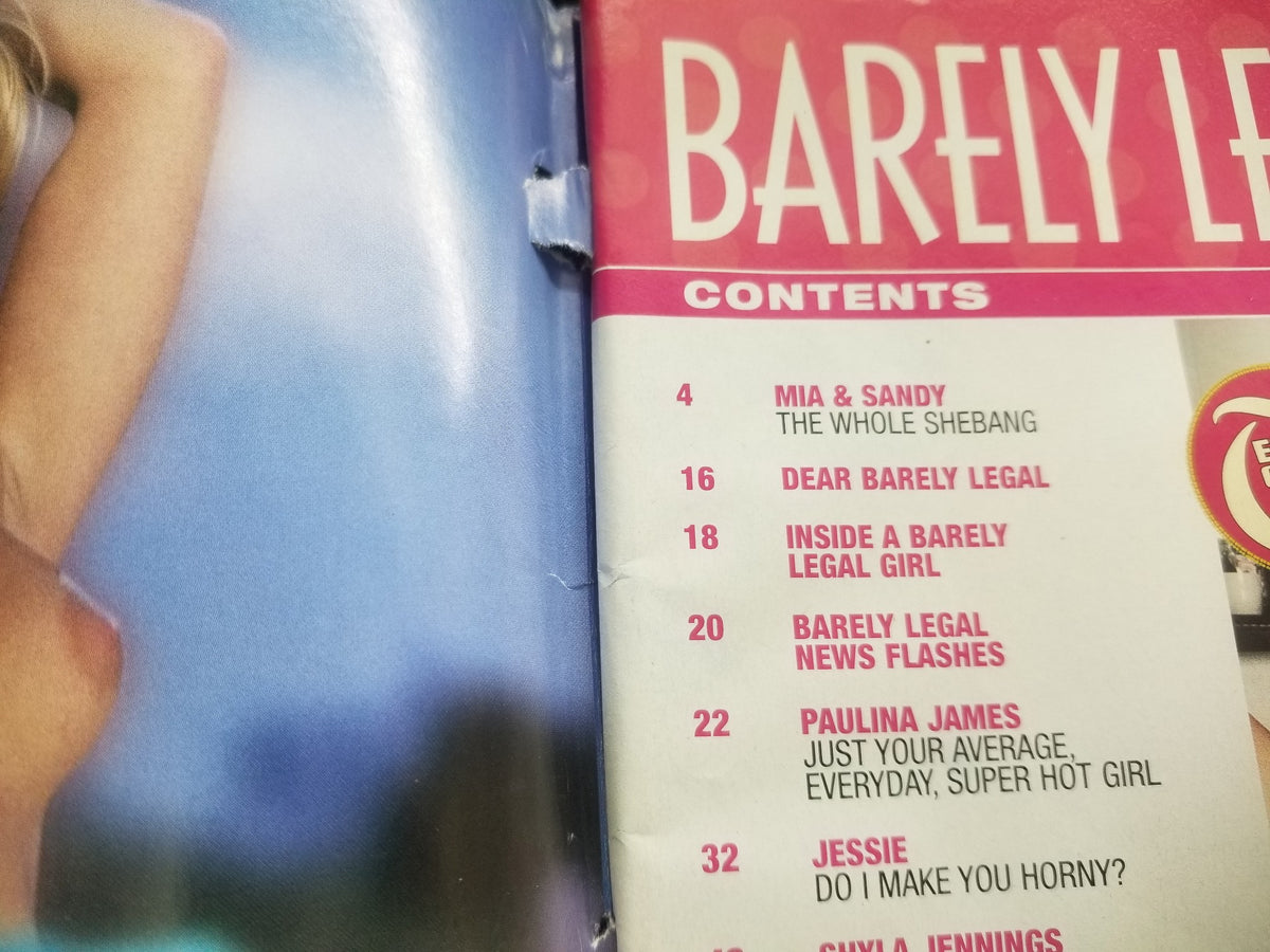 Hustler Barely Legal August 2008 Adult Magazine Discreet Retail