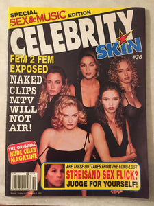 Celebrity Skin #36 1994 - Adult Magazine